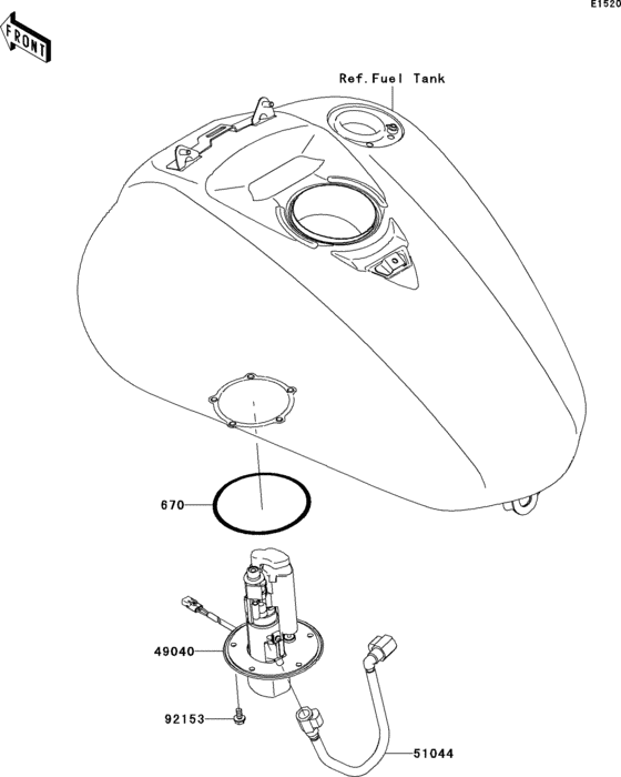  Топливный насос