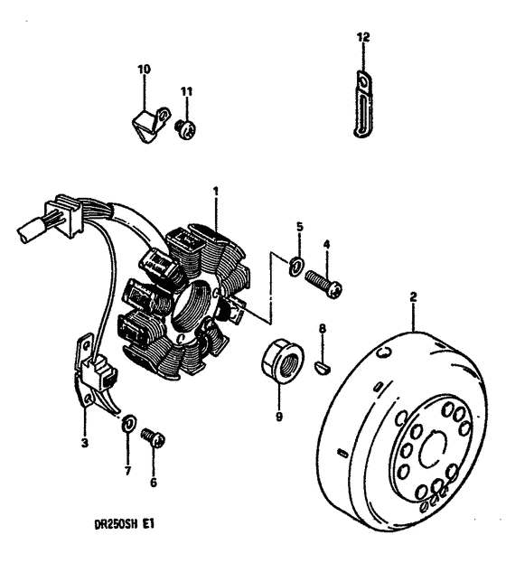 DR250 Зажигание