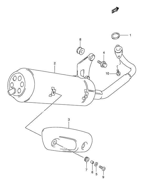 Muffler comp