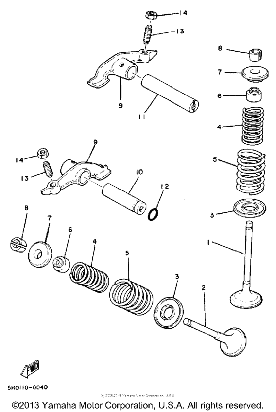 BW200S Клапана