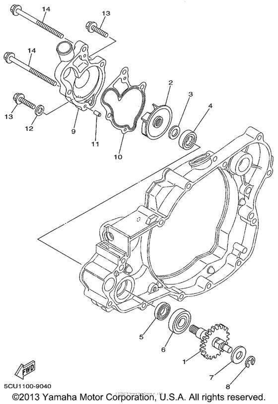  Водяной насос
