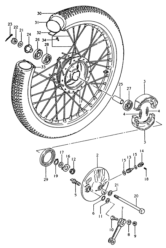 Transom + tube