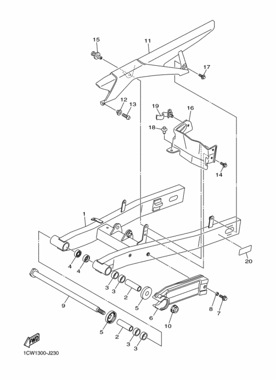 XJ6SA Задний рычаг и подвеска