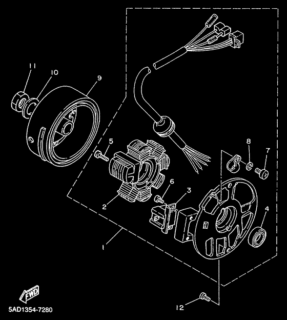 YN50R Генератор