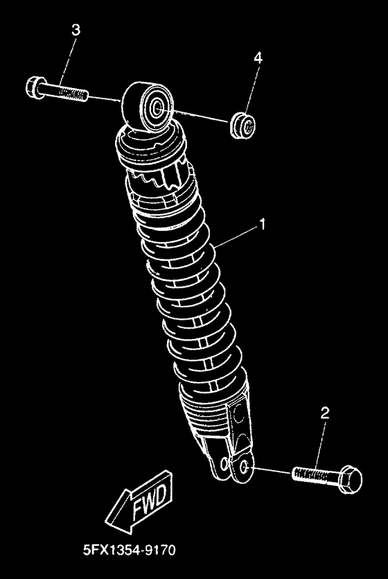 CW50RS Suspensiontrasero
