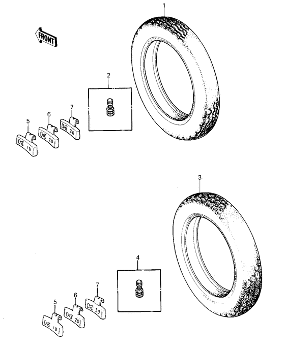 KZ1000 Покрышки