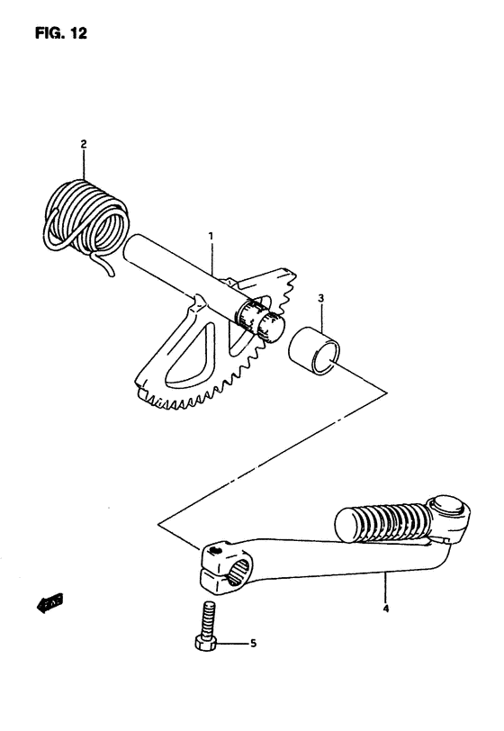 AP50 Ножной стартер