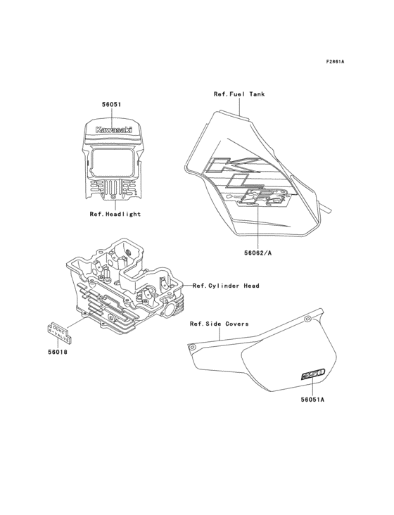 KL250 Decals(kl250-d16)