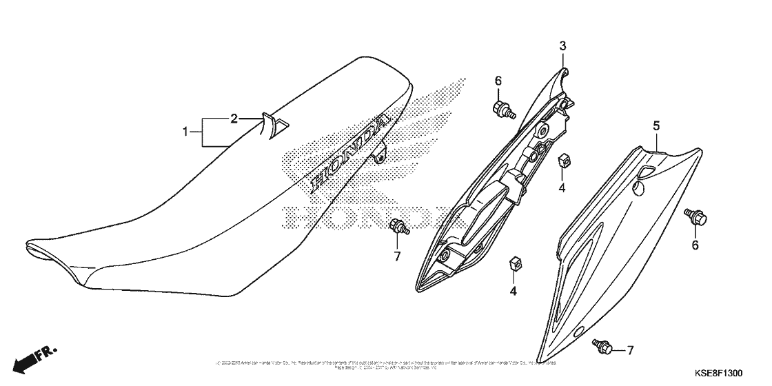 Seat + Side Cover