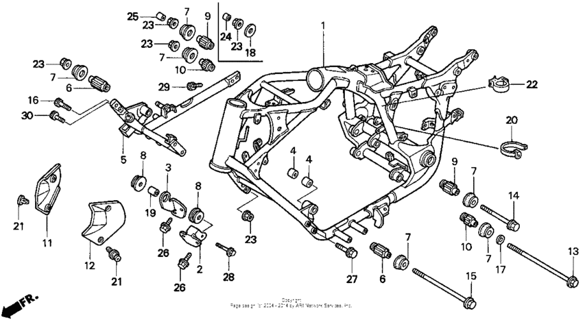 Vt1100c2frame