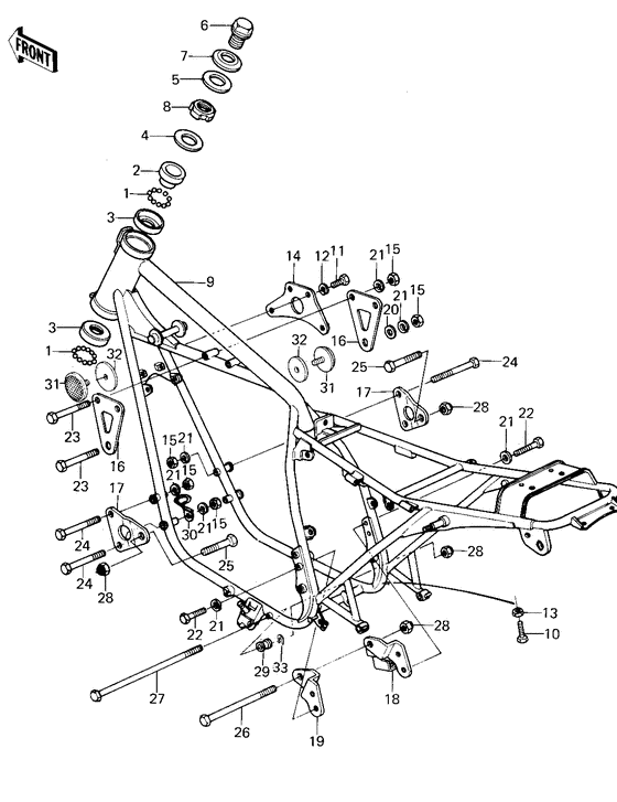 Frame/frame fittings