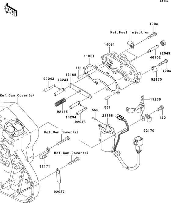 VN2000 Starter solenoid