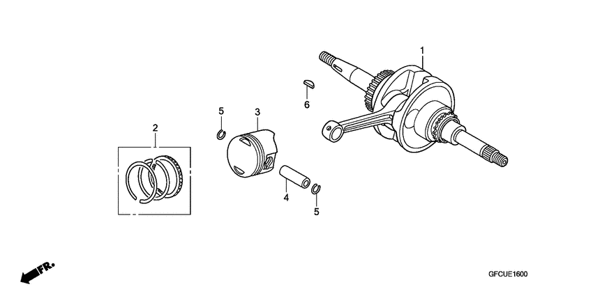 NVS50 Вал коленчатый