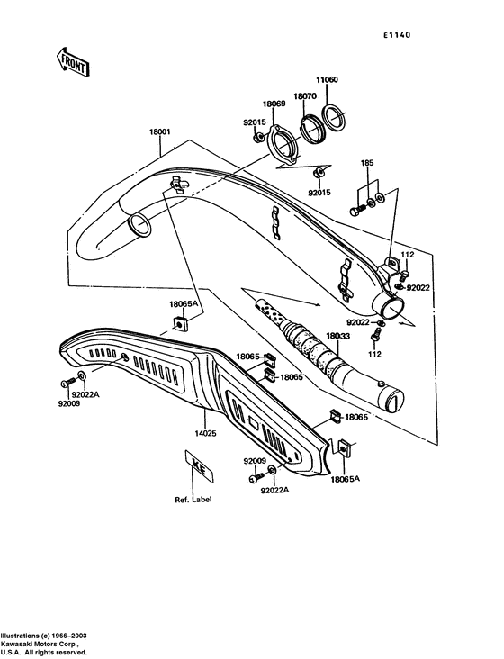 Muffler comp