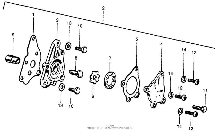 S65 Oil pump (troichoid)