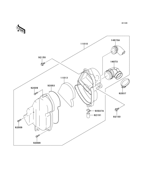  Воздушный фильтр