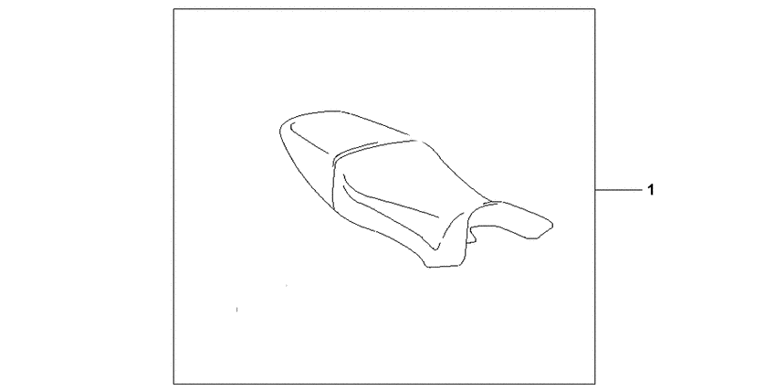 CBR1100XX Special seat a