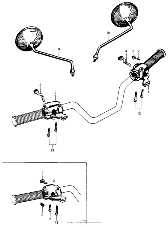 Turn signal switch + dimmer switch