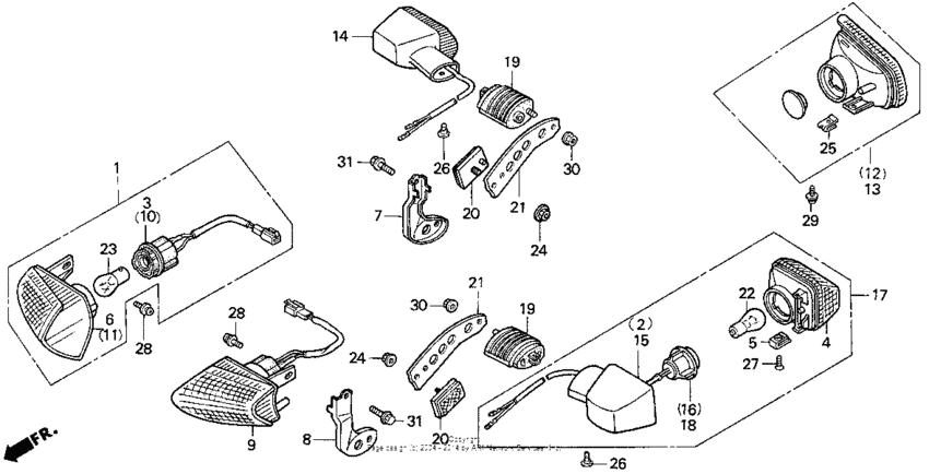 Turn signal 90-93