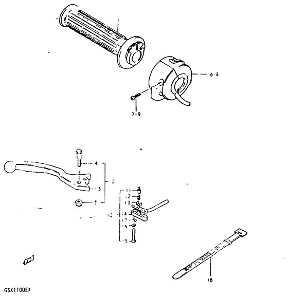 Right handle switch