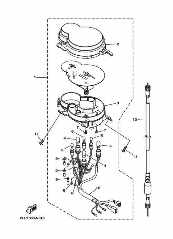 XC115S Приборы