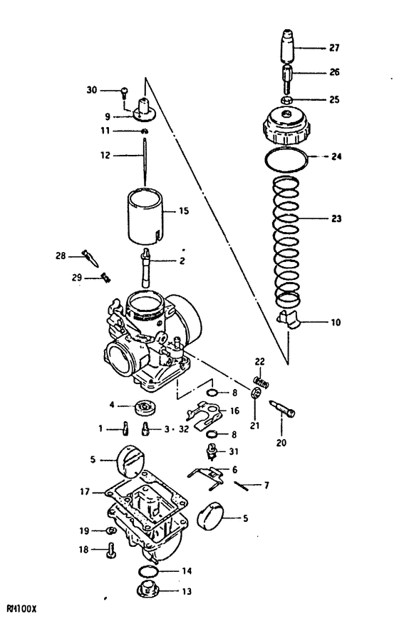 Carburetor assy