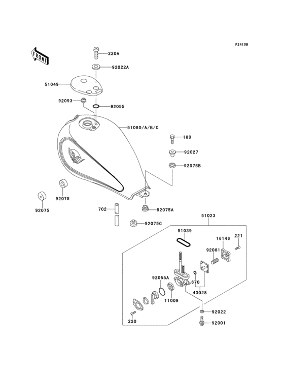 Fuel tank(1/2)(en500-a5)