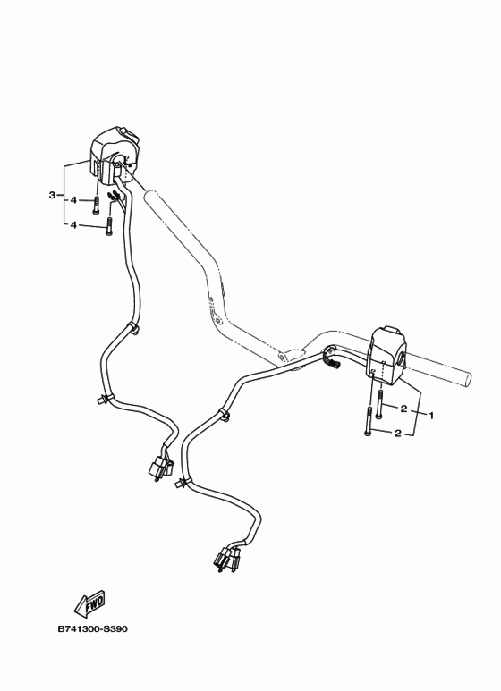 CZD300A Handle switch & lever