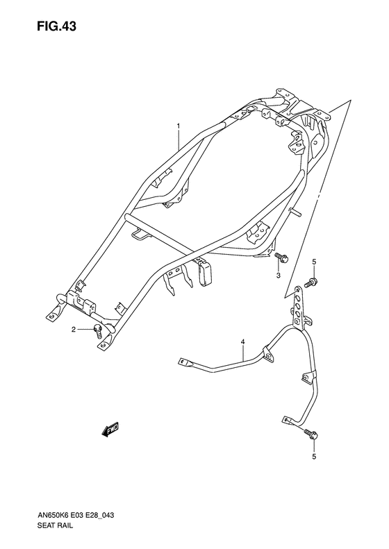 Seat rail