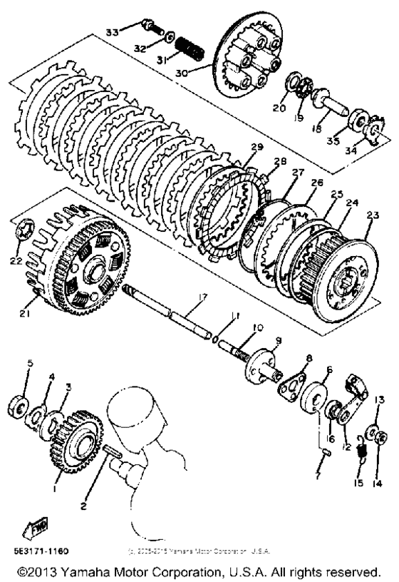 XV920MK Сцепление