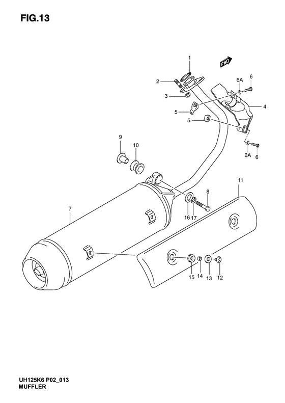 Muffler comp