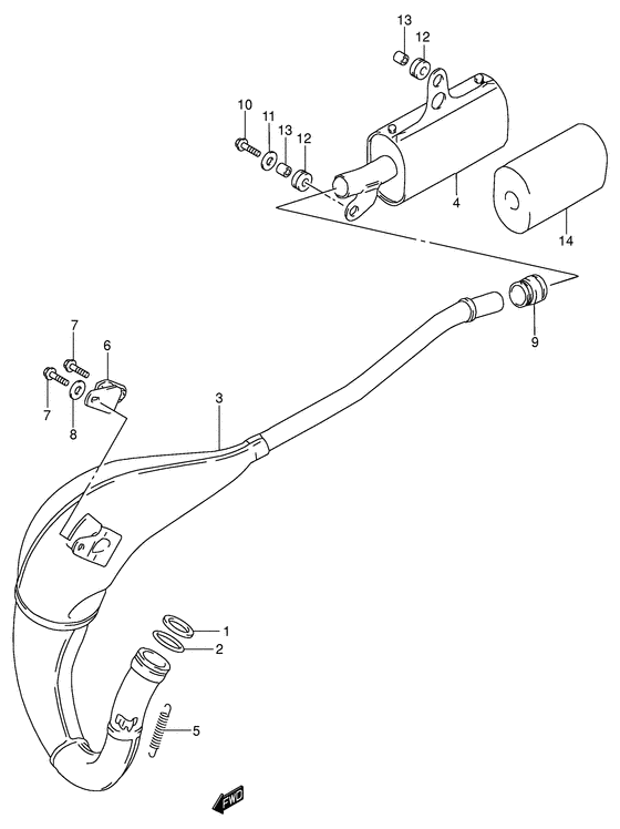 Muffler comp