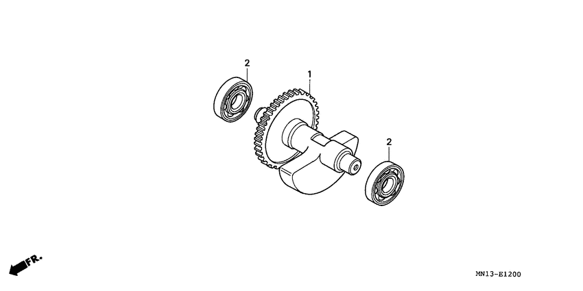 XR600R Балансир
