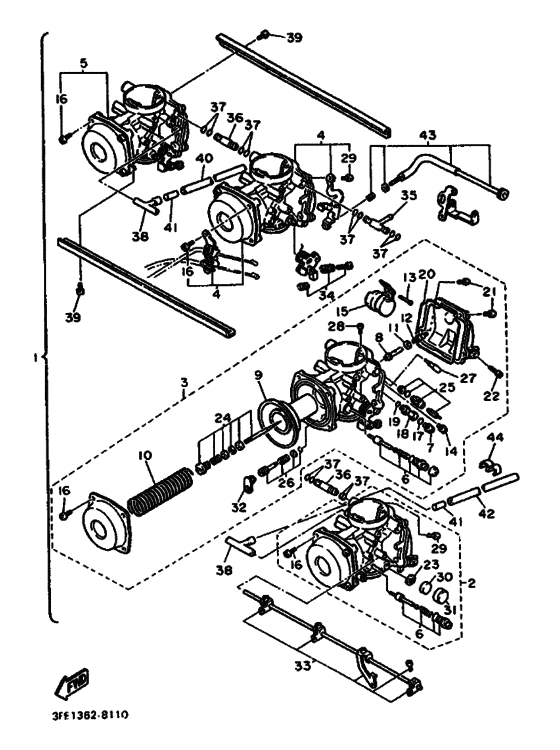 Carburetor assy