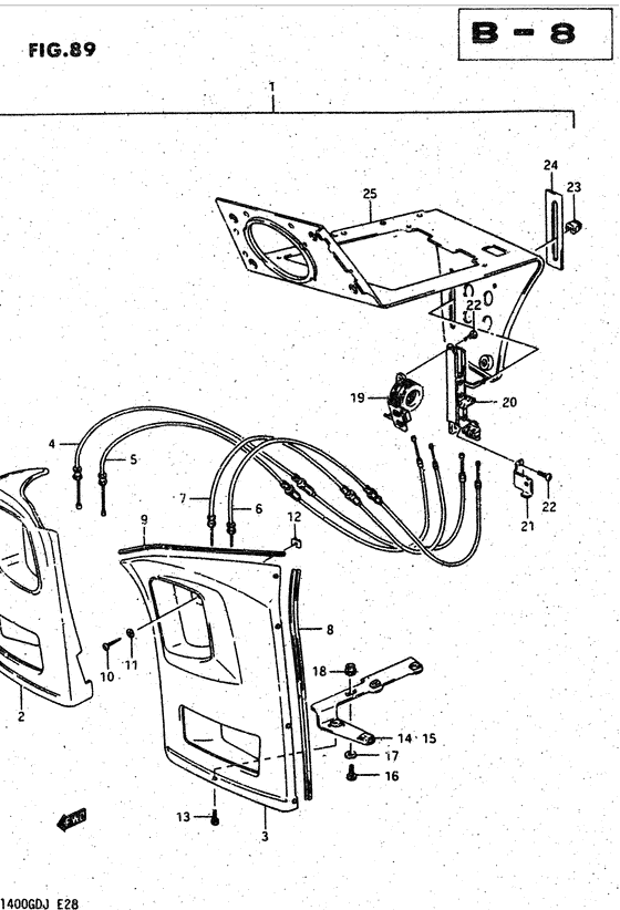 Air vent fairing set
