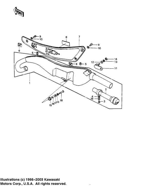 Muffler comp