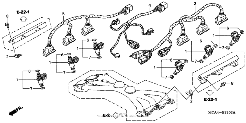 GL1800 (ABS) Инжектор