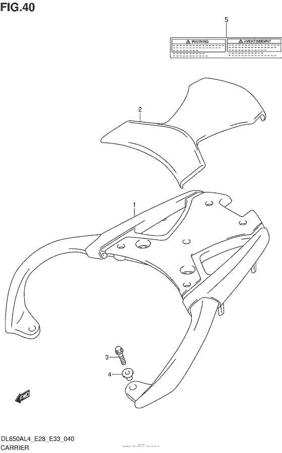 Carrier (Dl650Al4 E28)