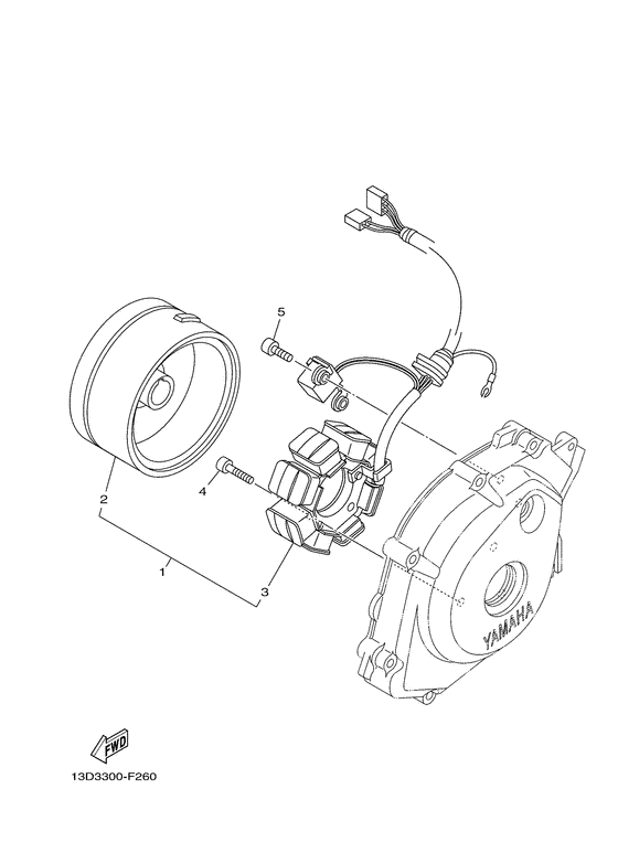 XT125R Генератор
