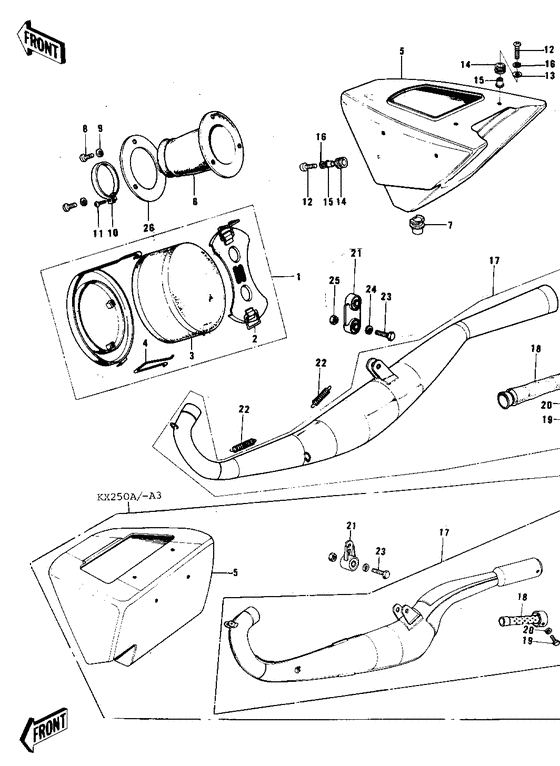 Air cleaner/muffler