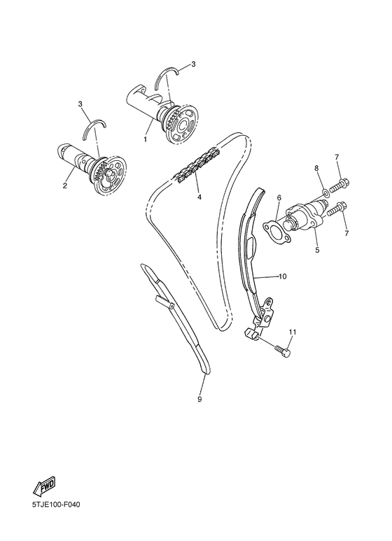 Camshaft & chain