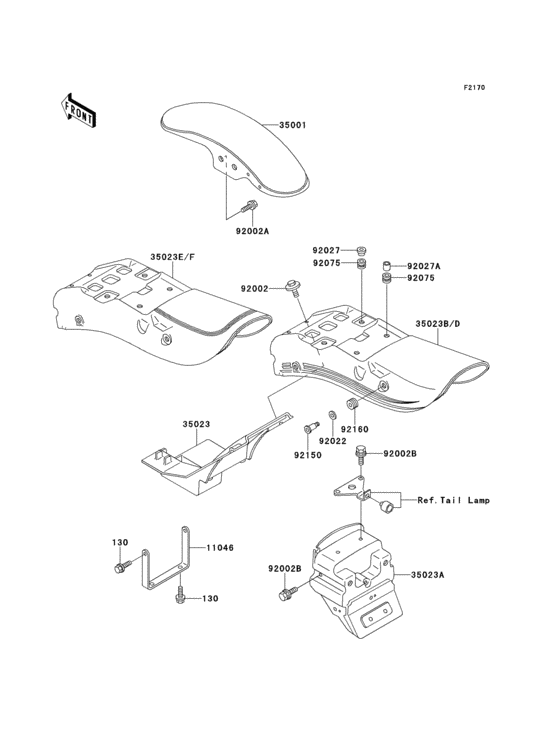 Fenders(en500-a1/a2/a3/a4)