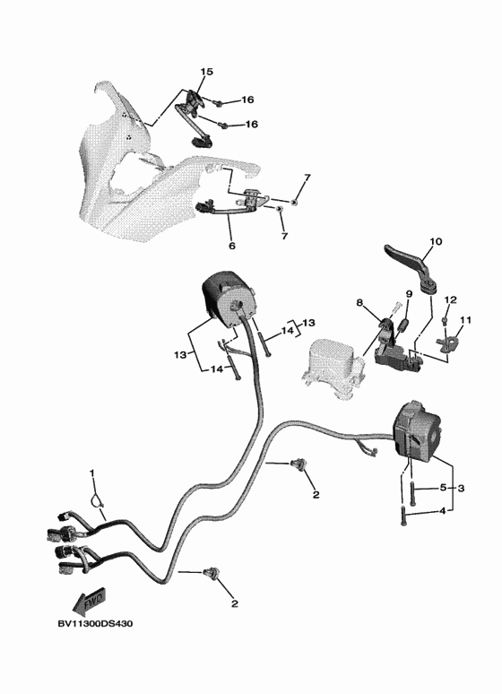 Handle switch & lever