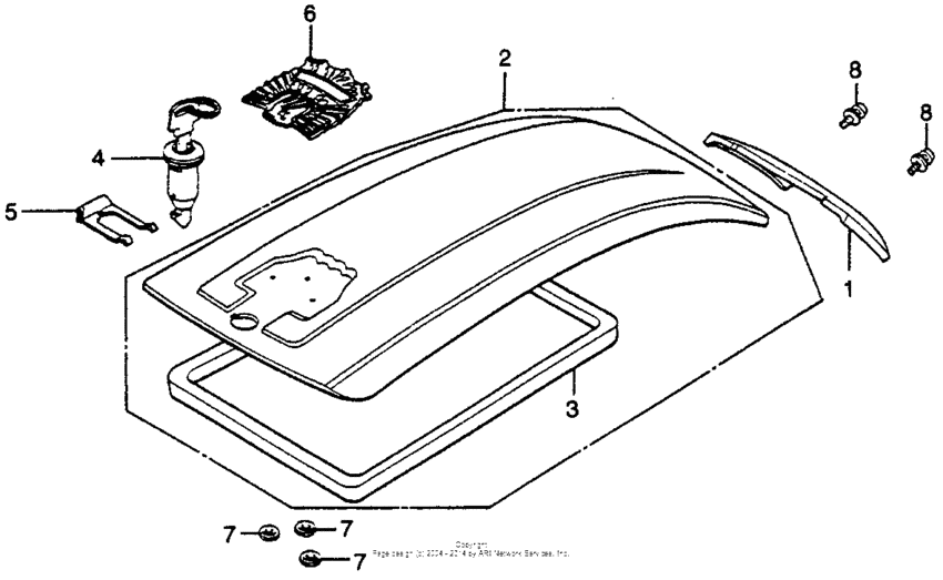 GL1000 Кожух бака