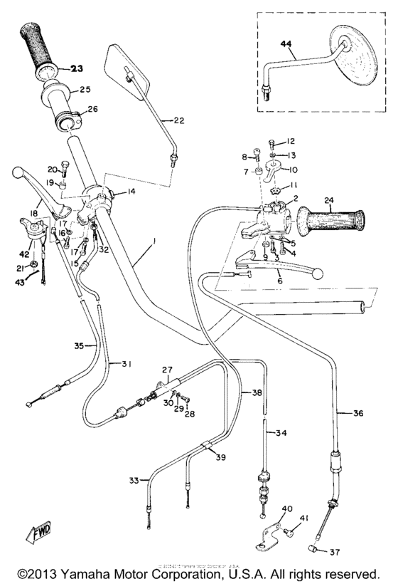 Handle & wire