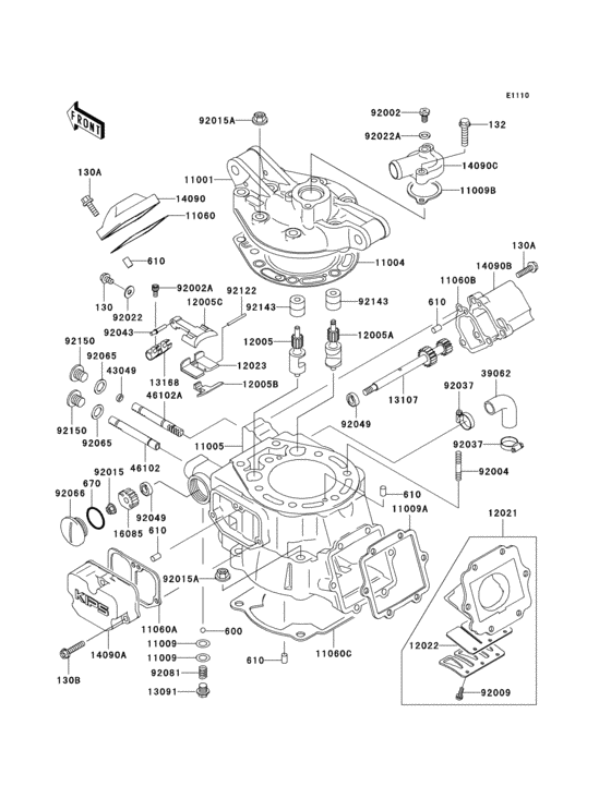 Cylinder head/cylinder(1/2)