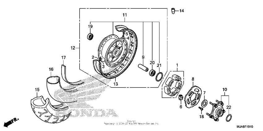 Rear wheel (1)