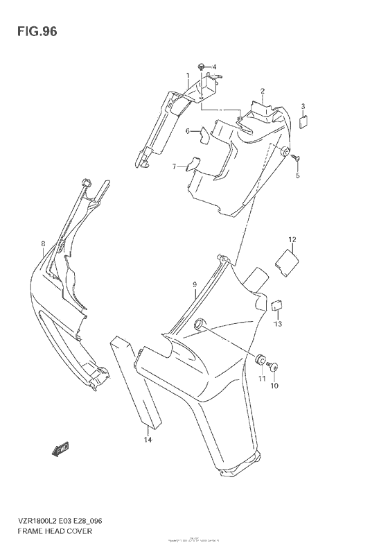 Frame Head Cover (Vzr1800Z L2 E03)