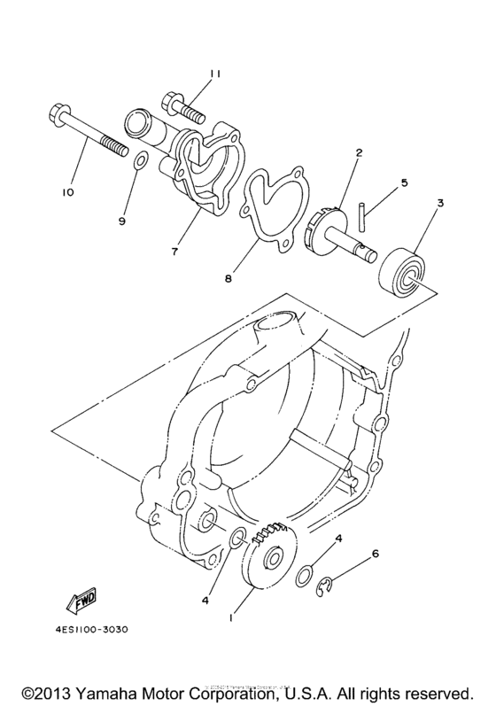 YZ80N1 (Competition) Водяной насос