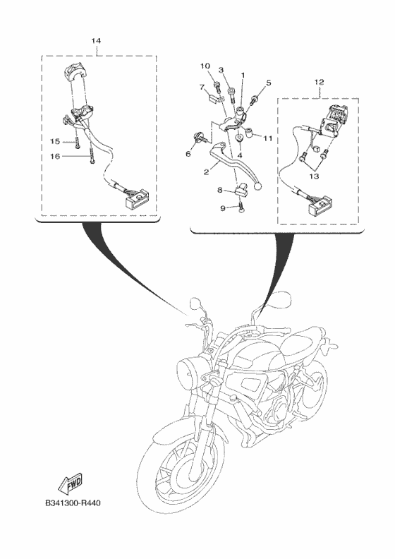 Handle switch & lever